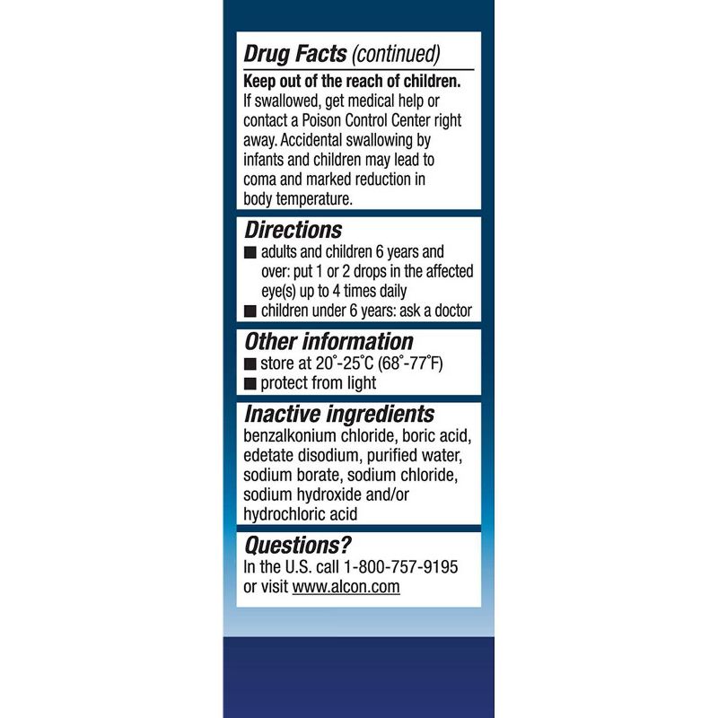 Alcon Naphcon-A Eye Allergy Relief Eye Drops - 0.5oz