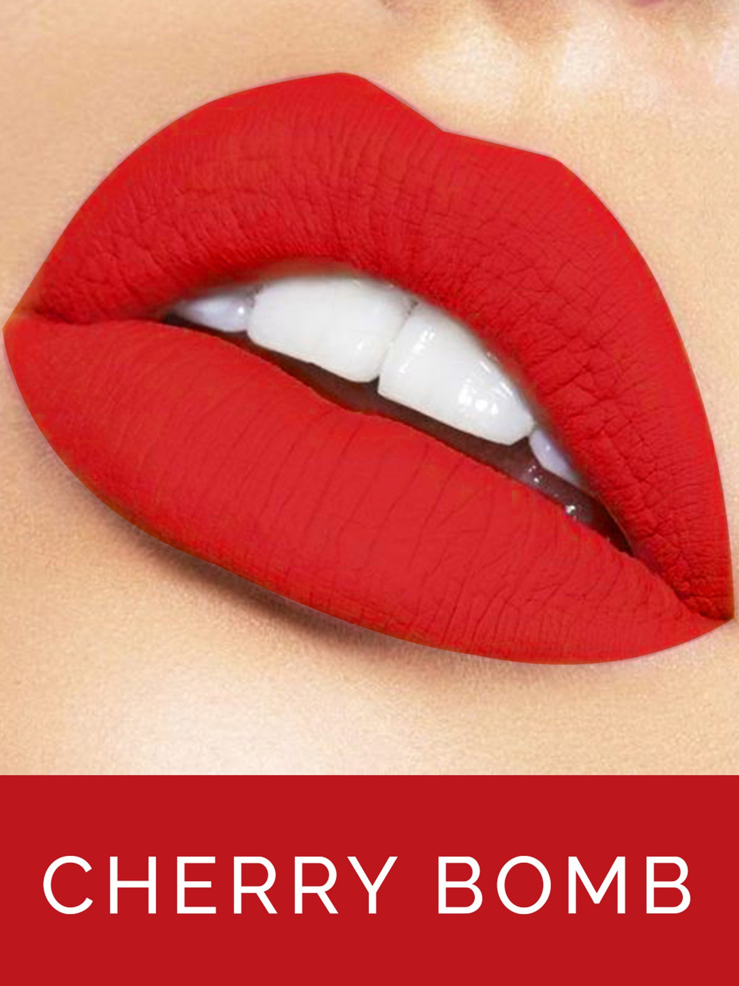 StarStruck By Sunny Leone Matte Liquid Lip Color Cherry Bomb - 6 ml