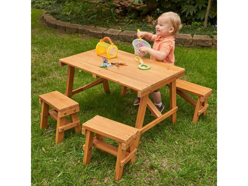 KidKraft Outdoor Picnic Table Set