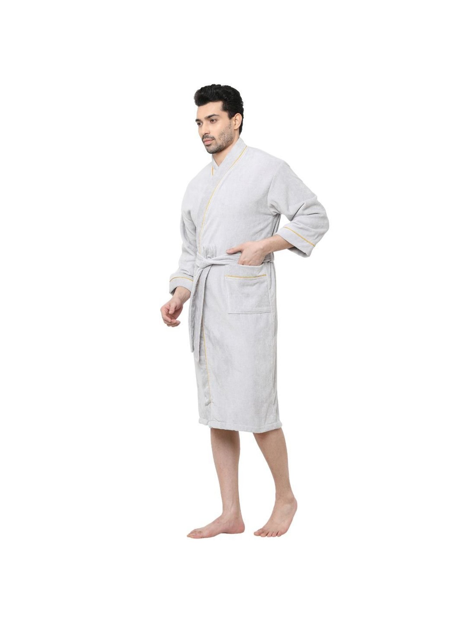 Spaces Exotica Solid Multicolor Cotton Bathrobes