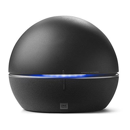 One For All 16662 HDTV Antenna - Amplified Indoor TV Antenna - 50 mile range - 8 Feet Coaxial Cable - black