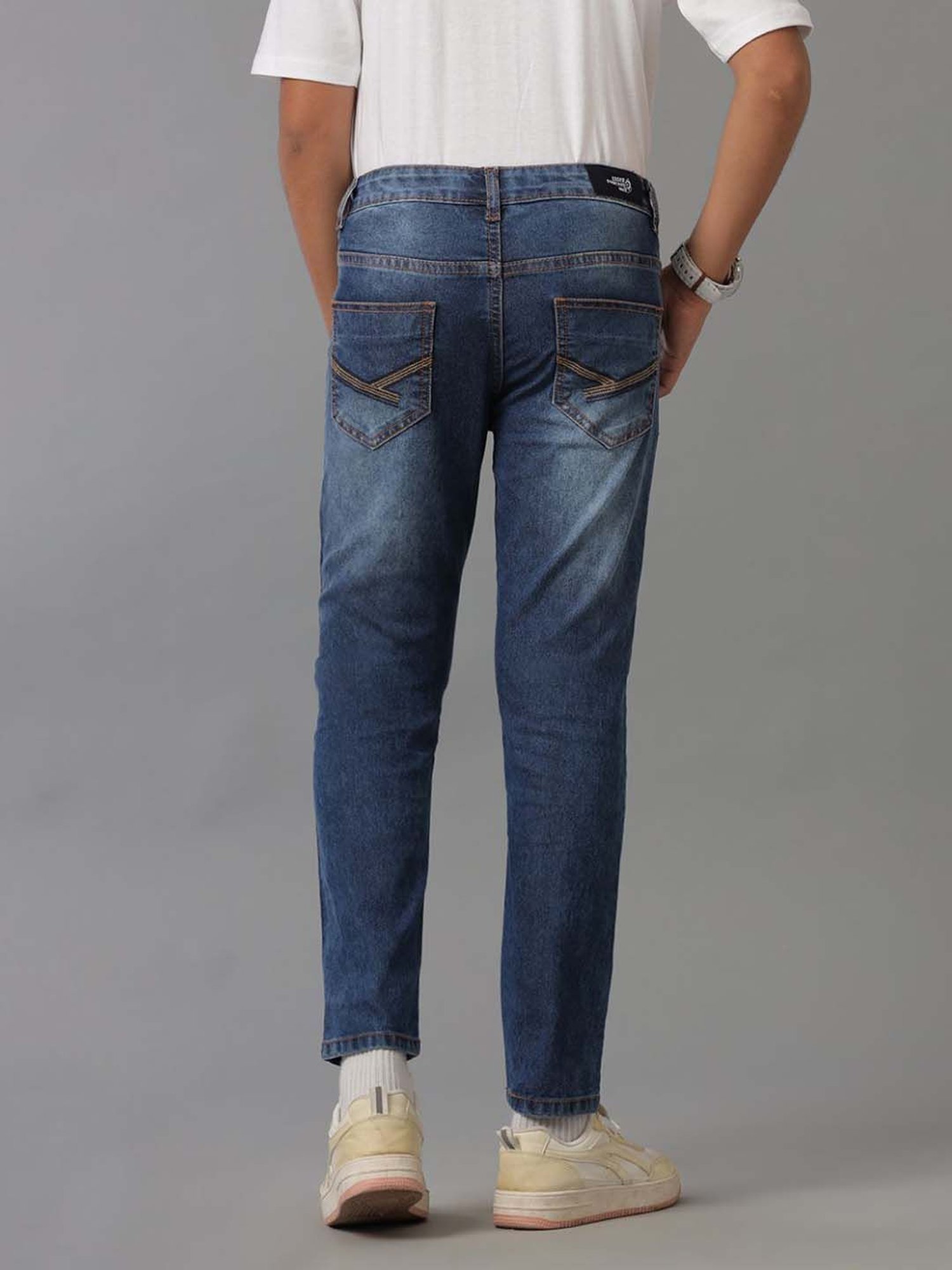 Under Fourteen Only Kids Dark Blue Slim Fit Jeans