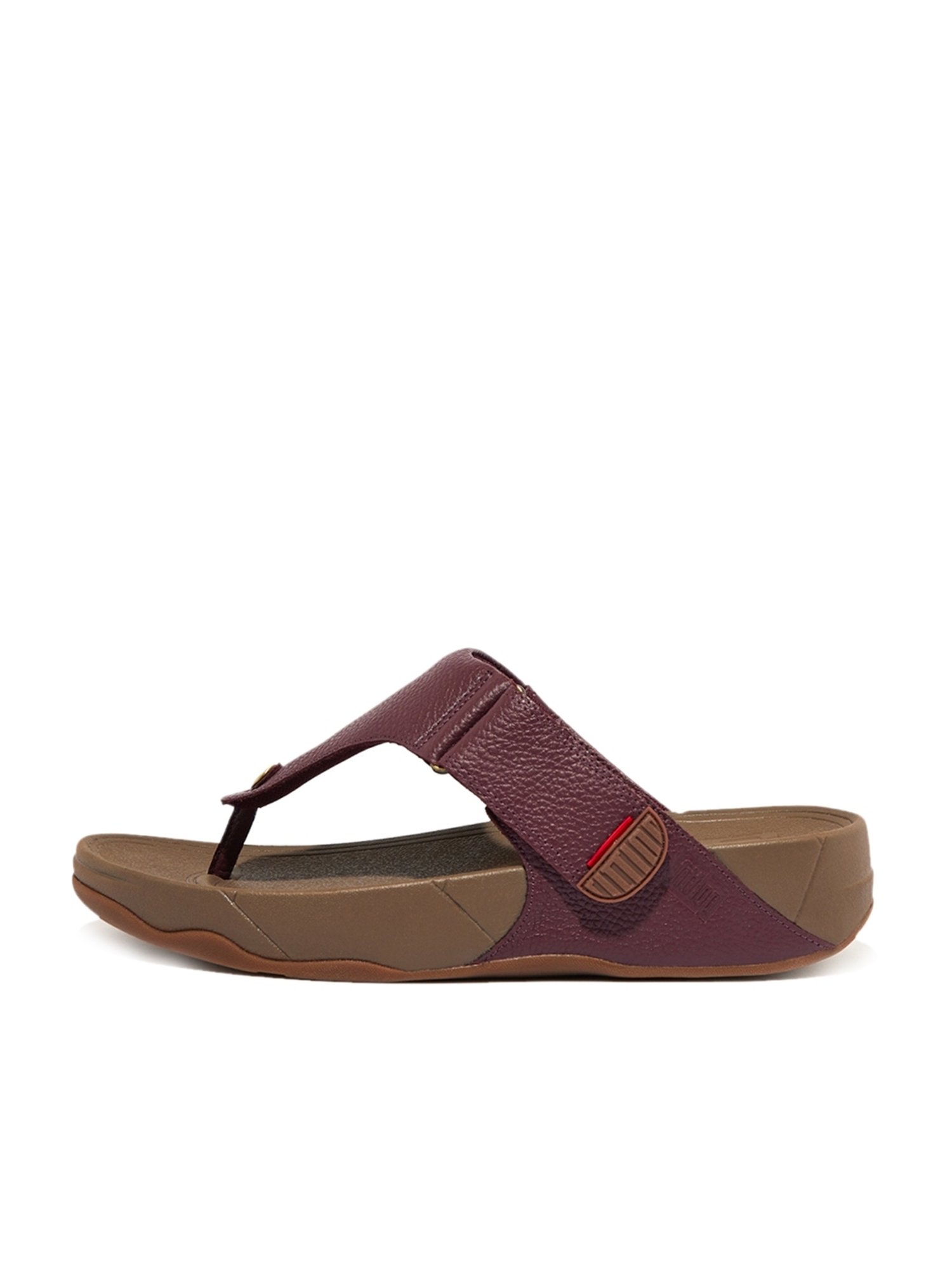 FitFlop Men's Wine Thong Sandals