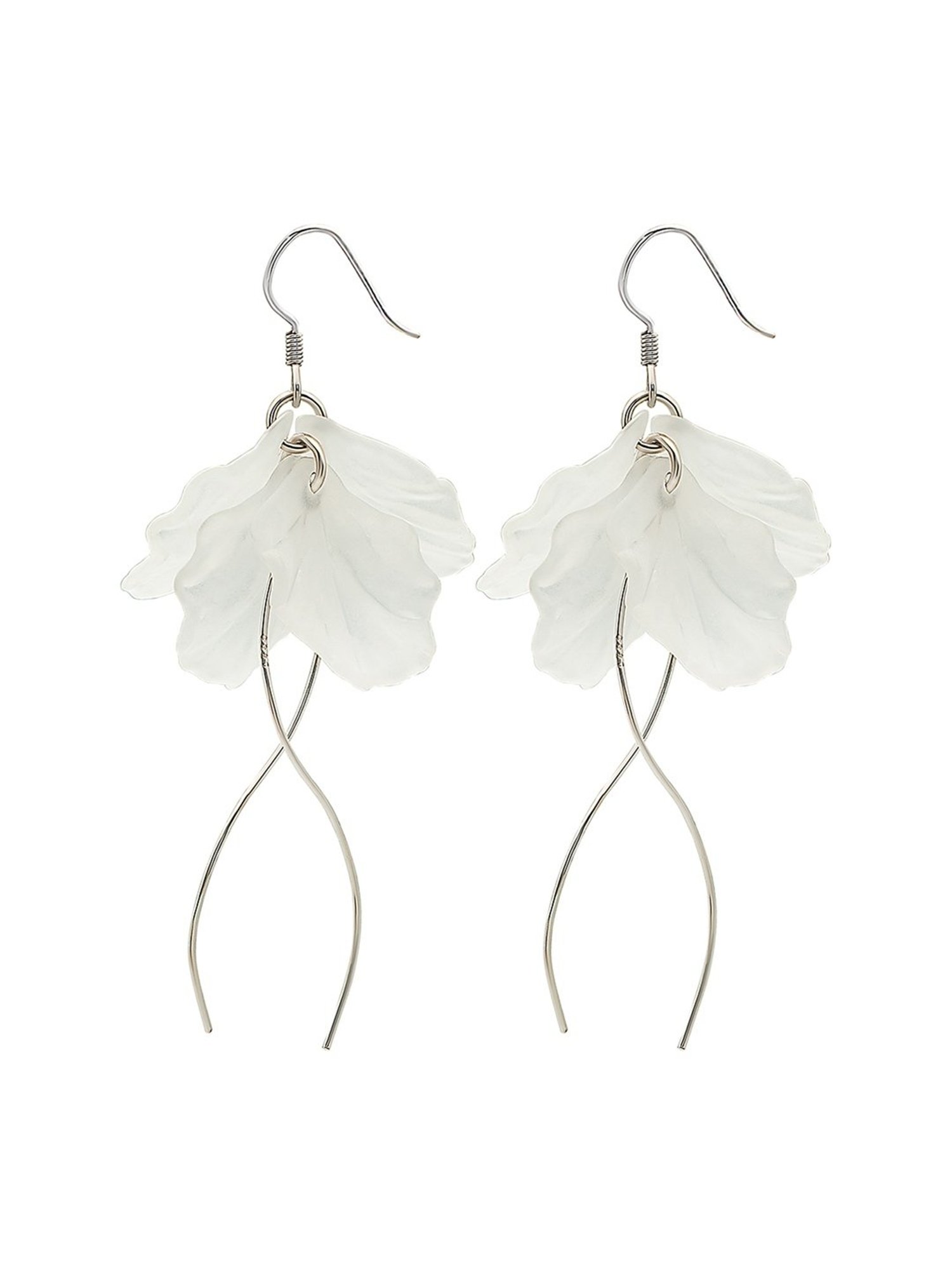 Silberry 92.5 Sterling Silver Winter Garden Drop Earrings for Women