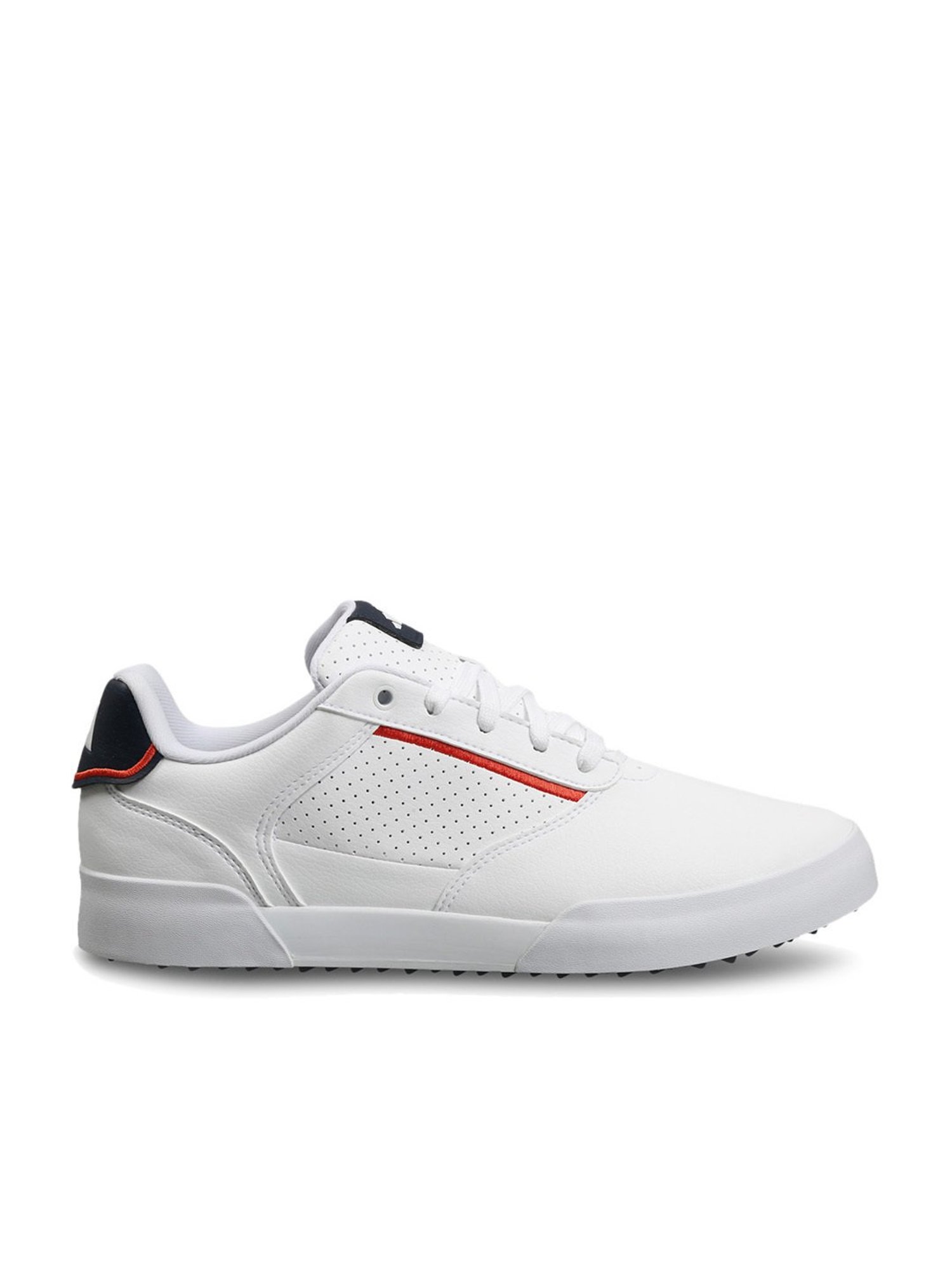 Adidas Men's RETROCROSS White Golf Shoes
