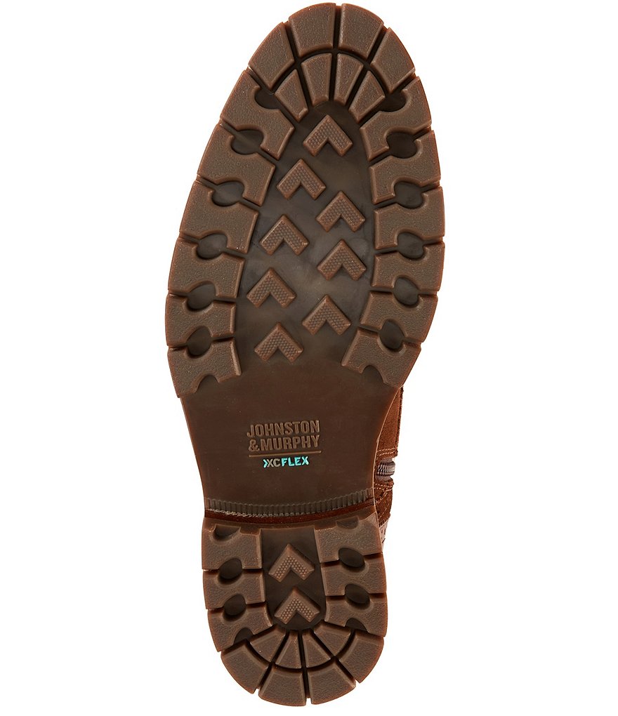 Johnston & Murphy Men's Cody Leather Suede Wingtip Boots