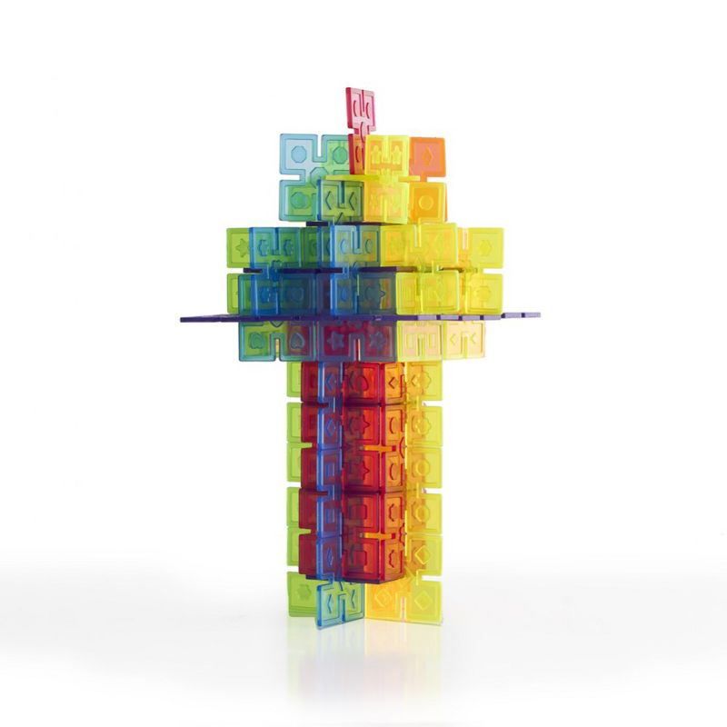 Guidecraft Interlox Squares - 96 Pcs