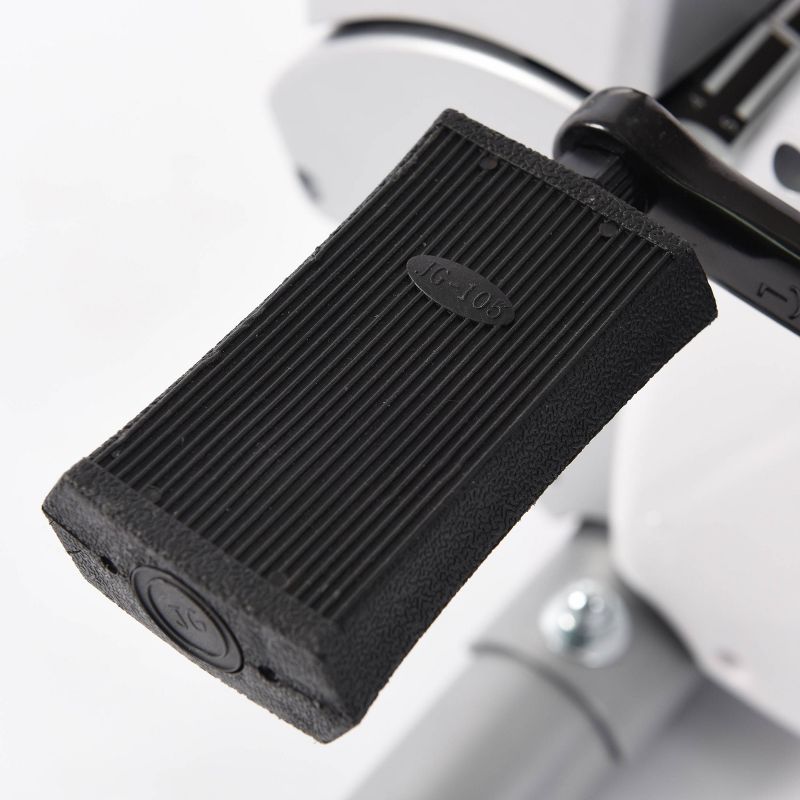 Stamina 2-in-1 Recumbent Cycling Workstation/Standing Desk - Chalk White