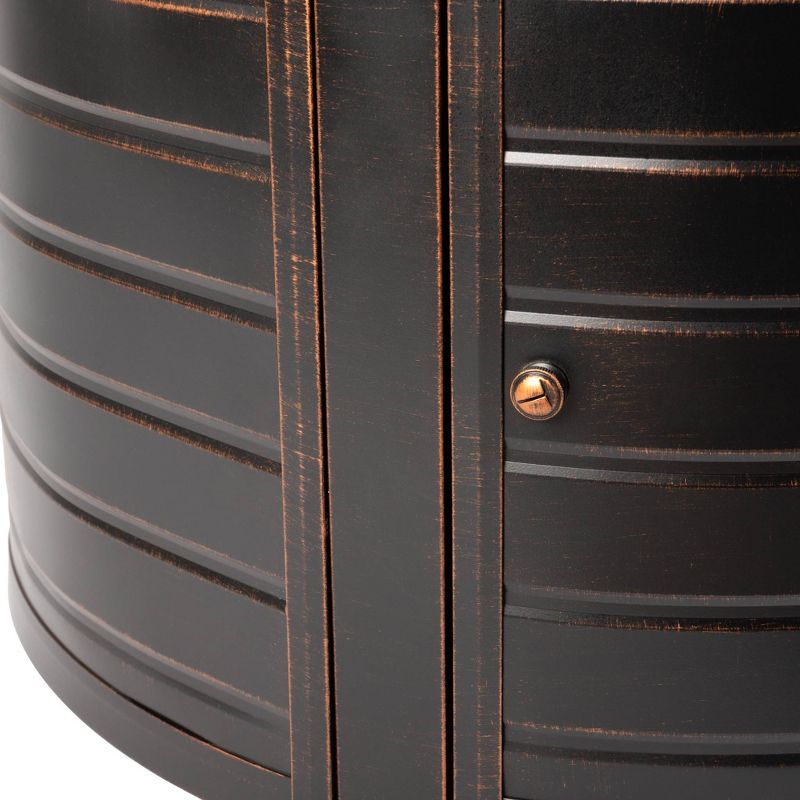 Thatcher Round Aluminum LPG Fire Pit - Fire Sense