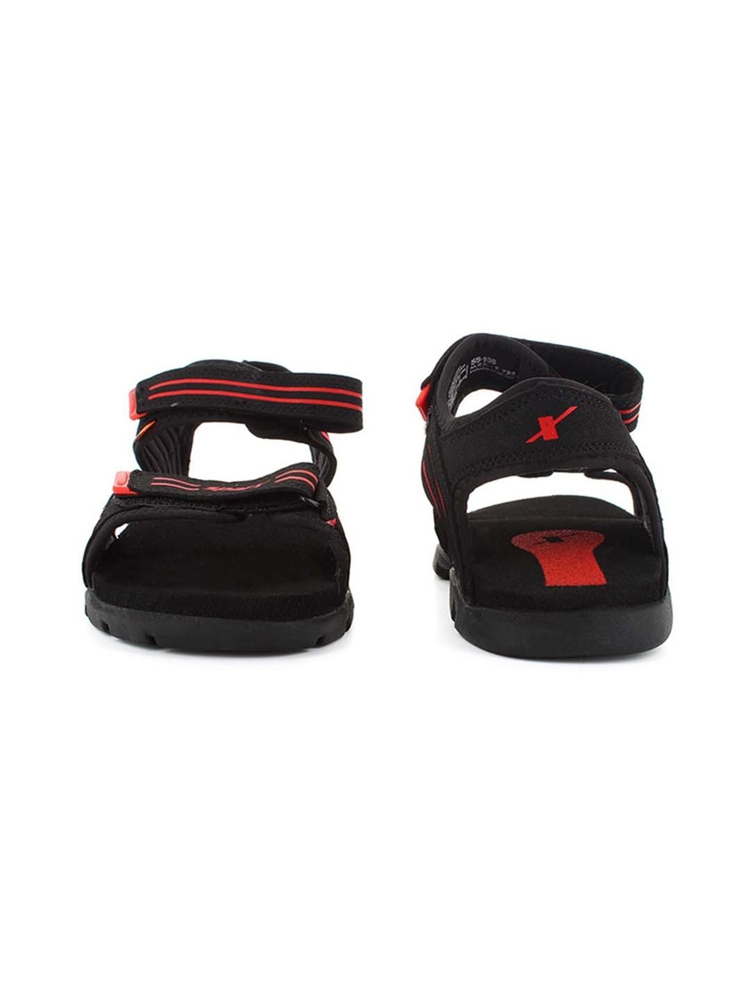 Sparx Men's Black Floater Sandals