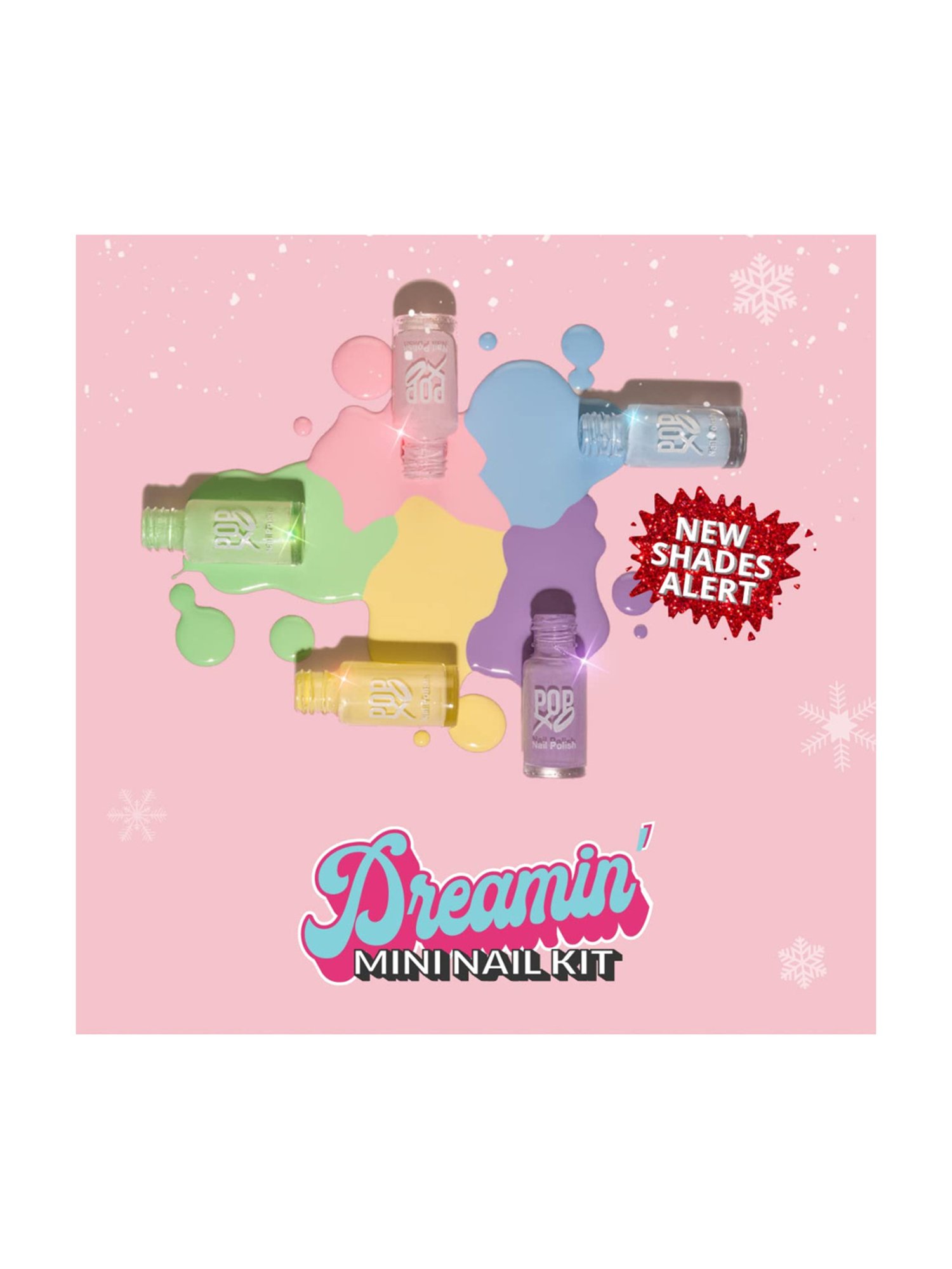 MyGlamm POPxo Makeup Collection Mini Nail Kit-Dreamin (Pack of 5)