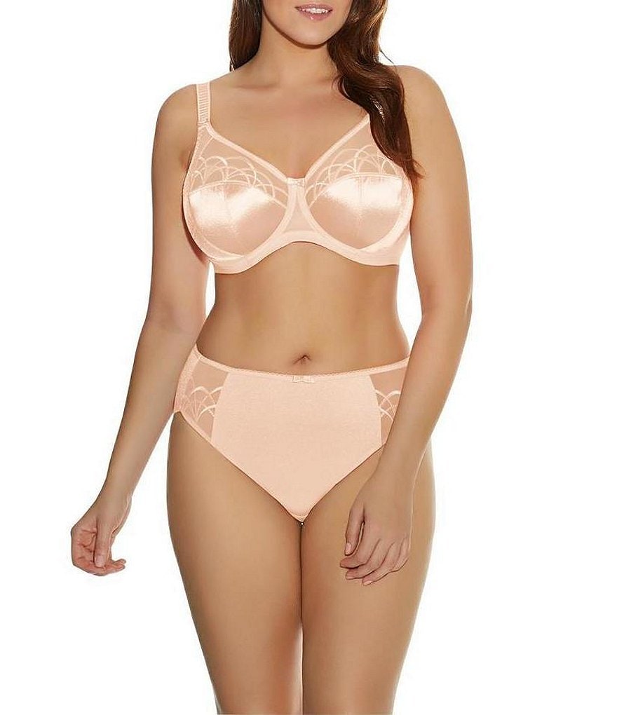 Elomi Plus Cate Full-Busted Contour U-Back Underwire Bra