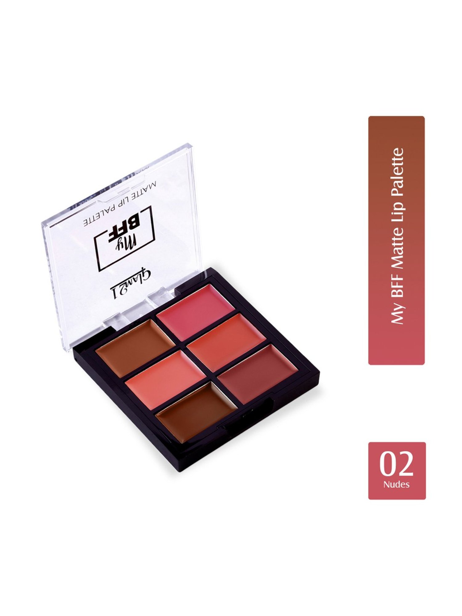 Glam21 My BFF Matte Lip Palette 01 Bolds - 9 gm