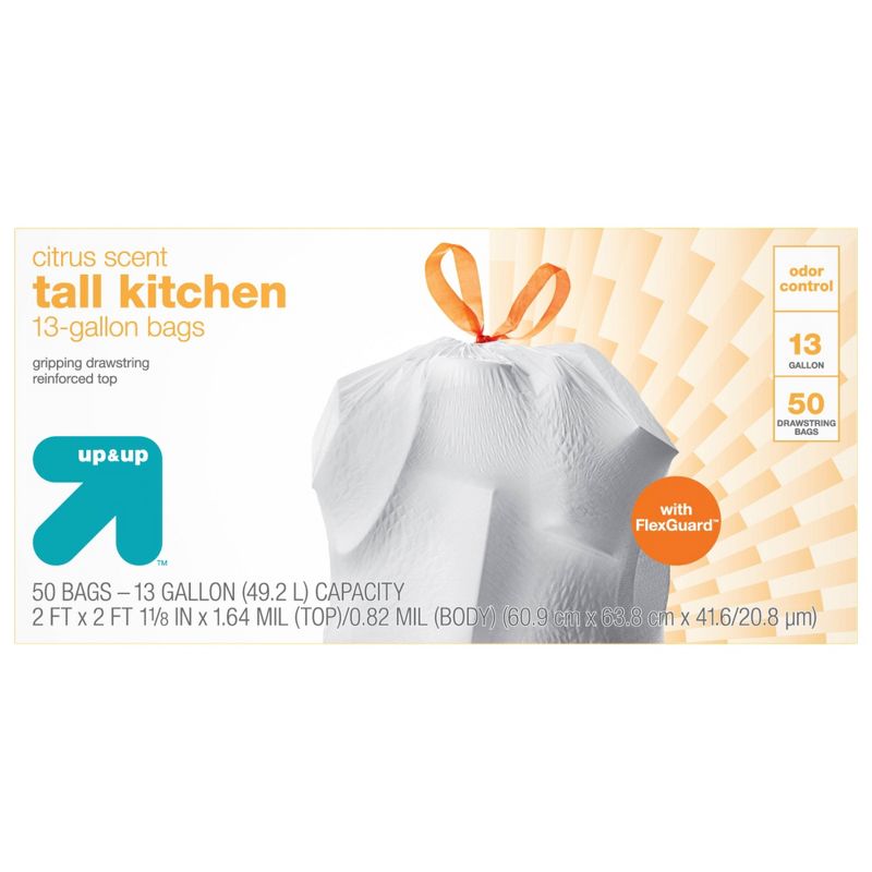 Hefty Strong Extra Large Drawstring Trash Bags - 33 Gallon - 26ct