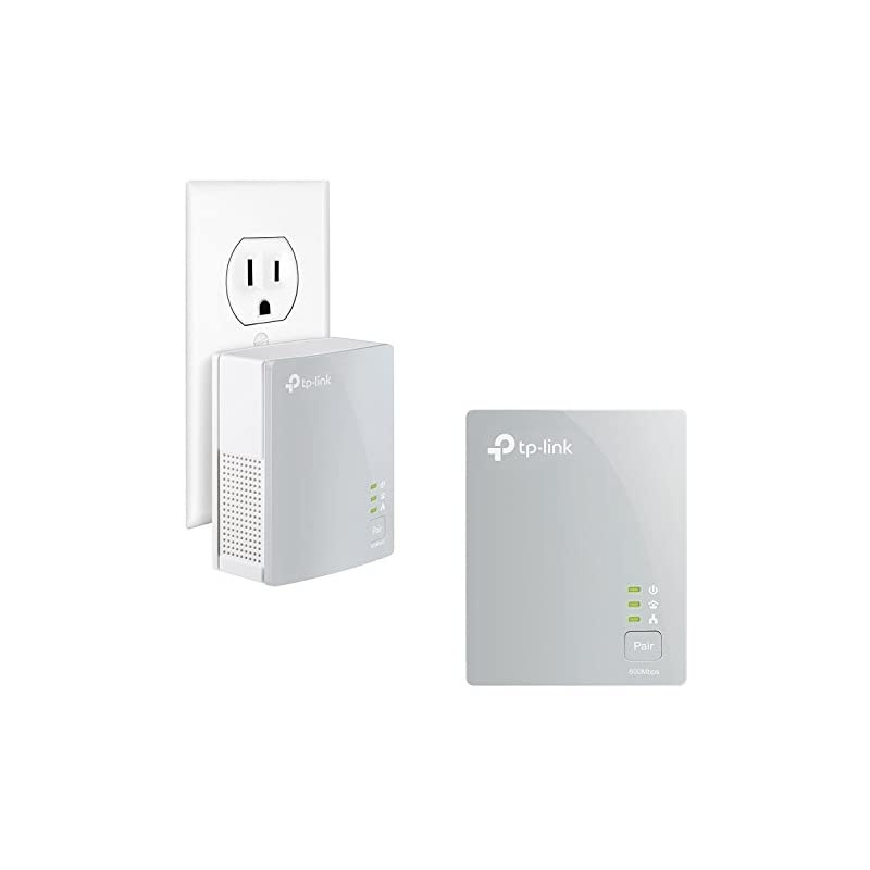 AV600 Powerline Ethernet Adapter(TL-PA4010 KIT)- Plug&Play, Power Saving, Nano Powerline Adapter, Expand Home Network with Stable Connections