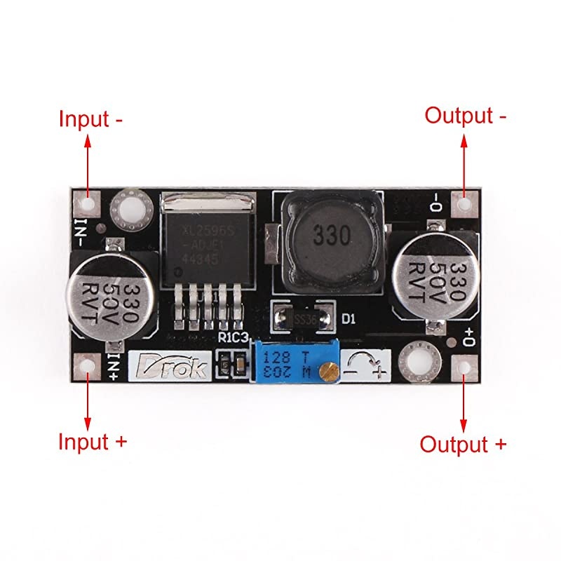 DCDC Converter  Step Down Voltage Regulator Module DC 4540V 36V 24V to 12537V 12V 9V 5V 3V Variable Buck Converter Adjustable Electronic Power Supply Volt Reducer Transformer Stabilizer Board
