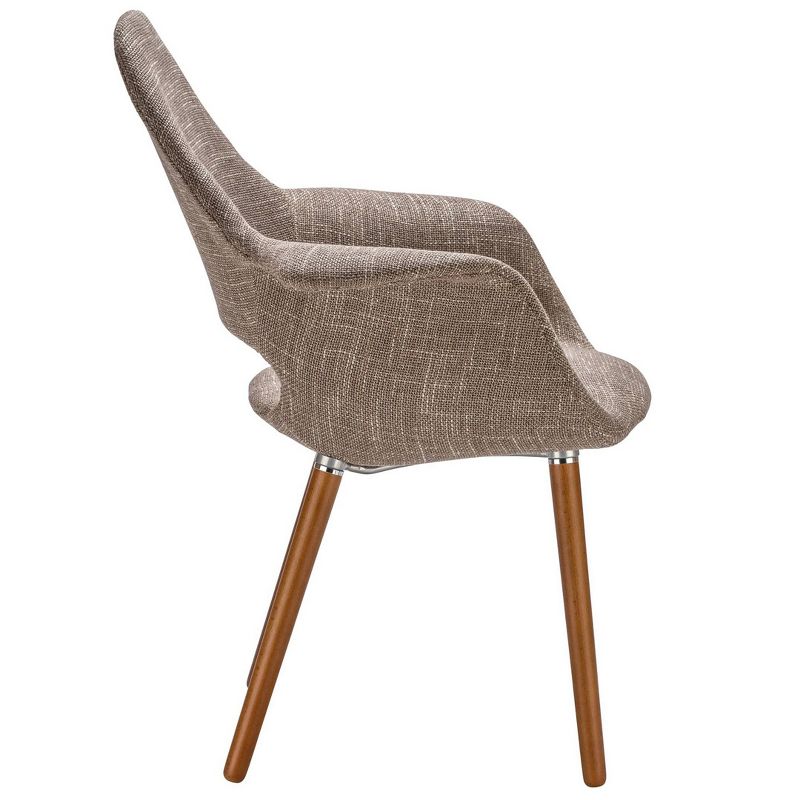 Set of 2 Jonathan Mid Century Dining Chair Taupe - Poly & Bark