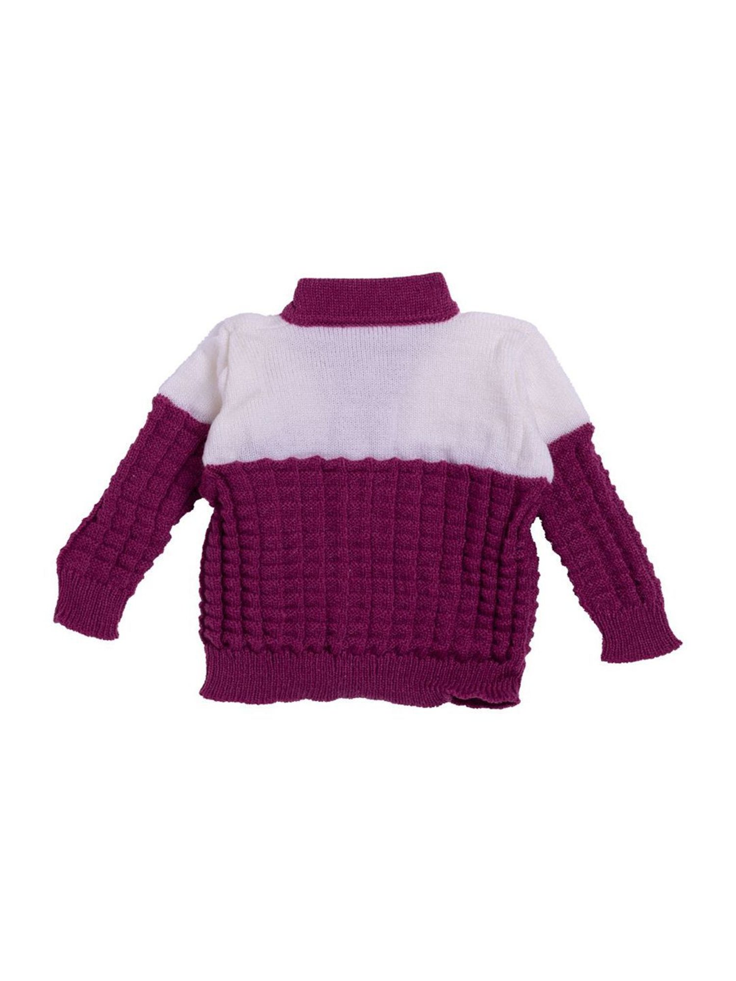 Pantaloons Baby Brown Cotton Printed Full Sleeves Sweater