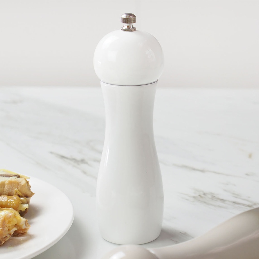 6 Inches Pepper Grinder Sichuan Pepper Mills Manual Salt Container Shaker Kitchen Gadget for Home (Random Color)