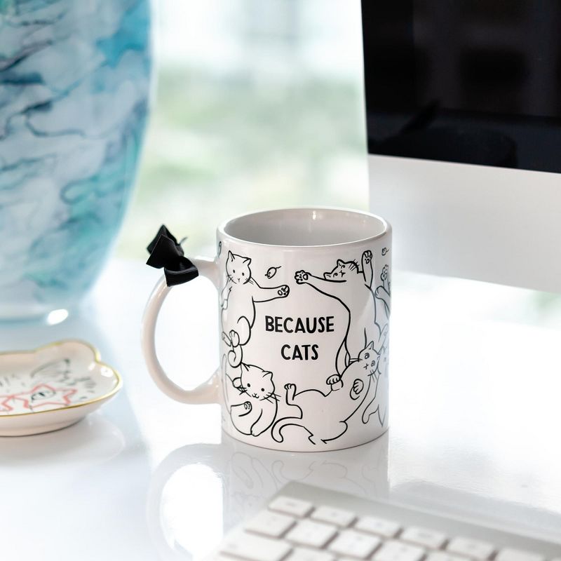 Underground Toys Because Cats Coffee Mug