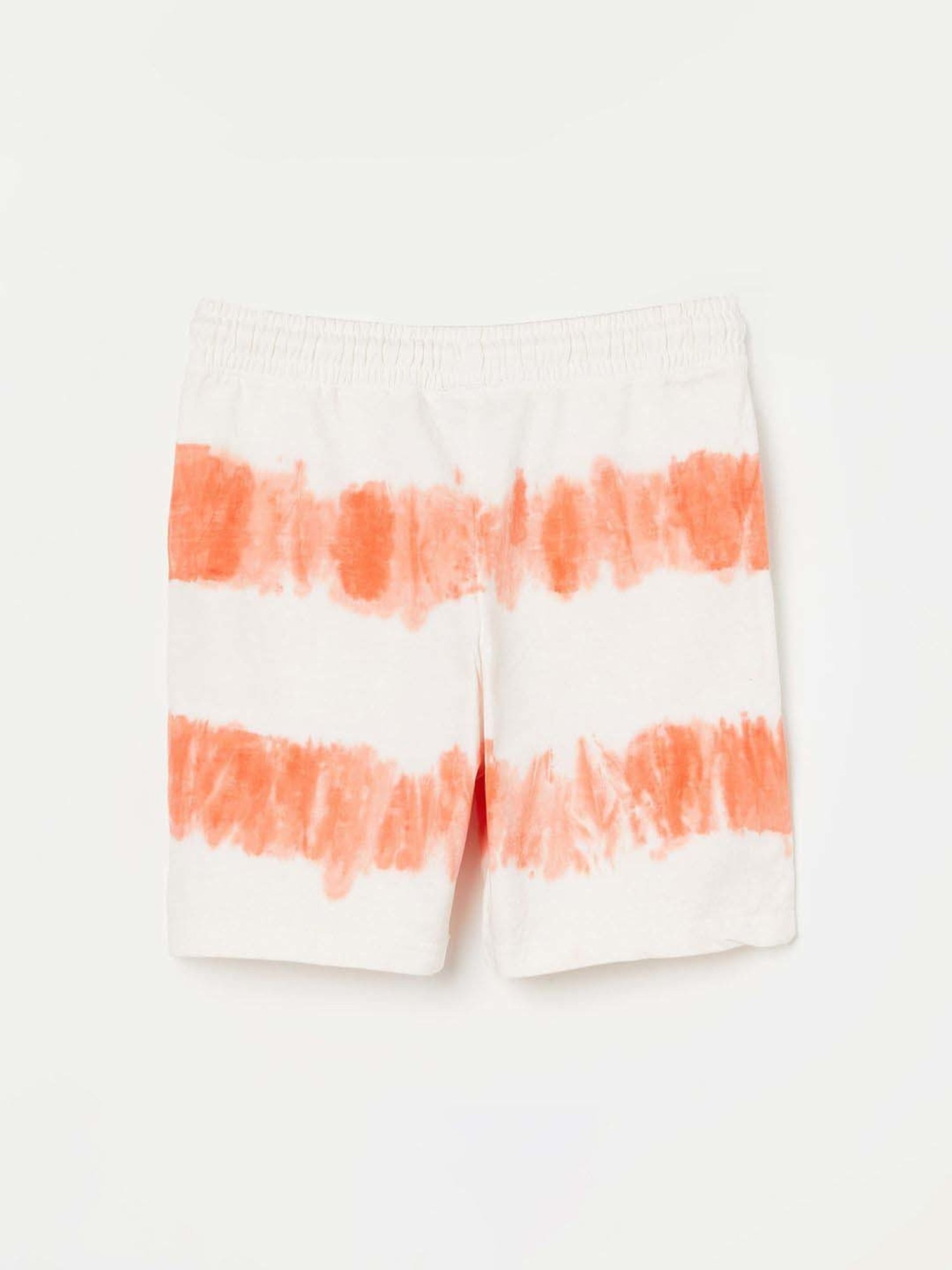 KAPPA Kids Orange & White Printed Shorts