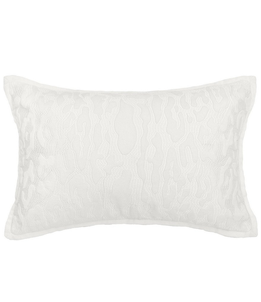 ELISABETH YORK Avon Embroidered Decorative Pillow