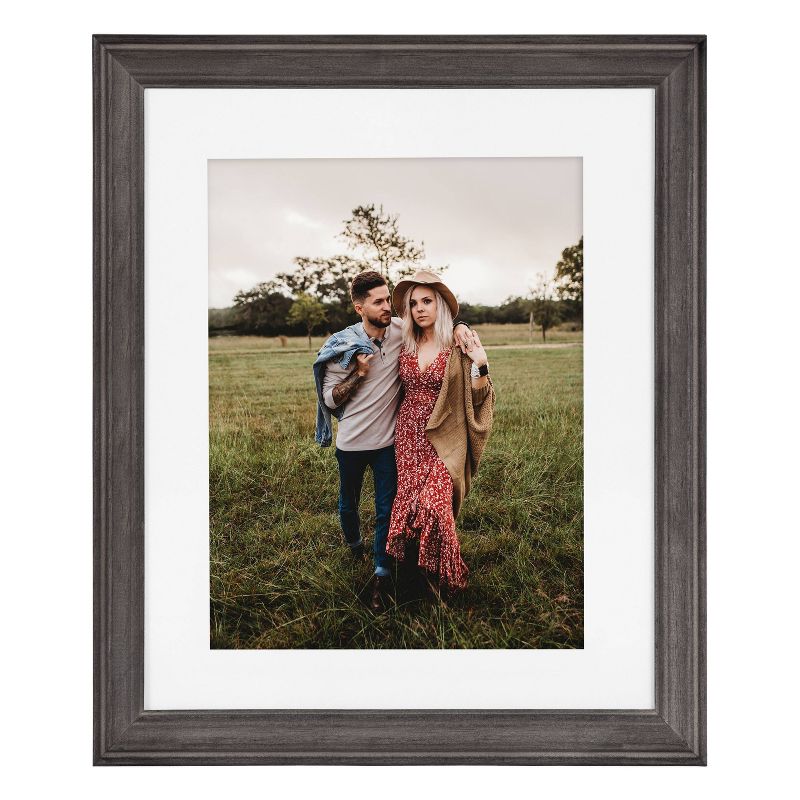 14" x 18" Bordeaux Frame Box Set Gray - Kate & Laurel All Things Decor