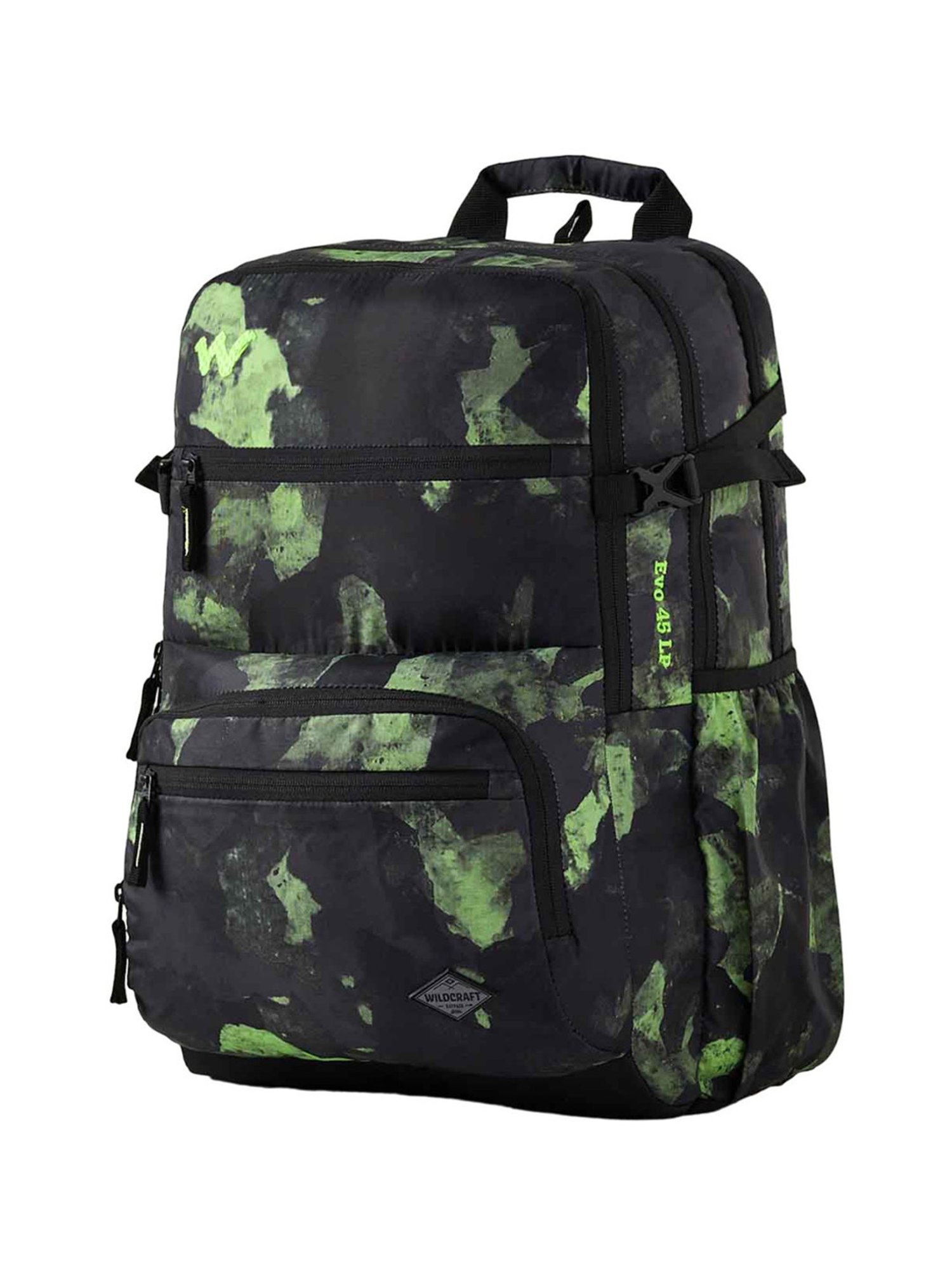 Wildcraft Evo 45 Black Laptop Backpack
