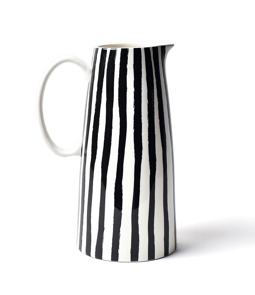 Coton Colors Deco Stripe Pedestal Pitcher