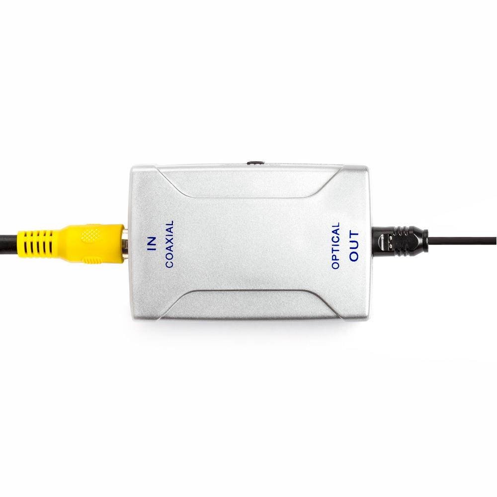 Cmple - Optical Toslink Jack(Output) to Coaxial RCA Jack(Input) Digital Audio Converter