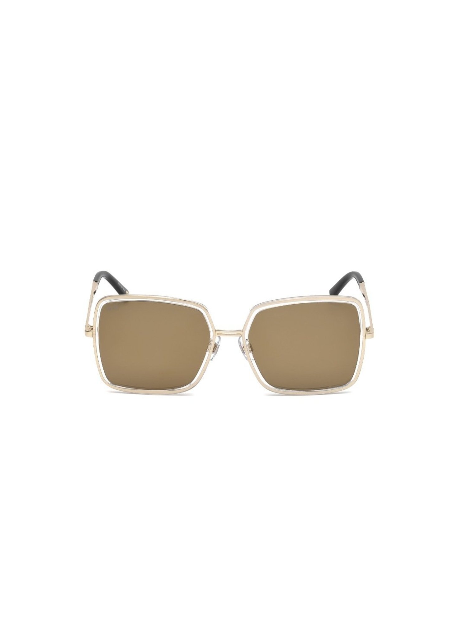 WEB EYEWEAR Brown Round Sunglasses for Women