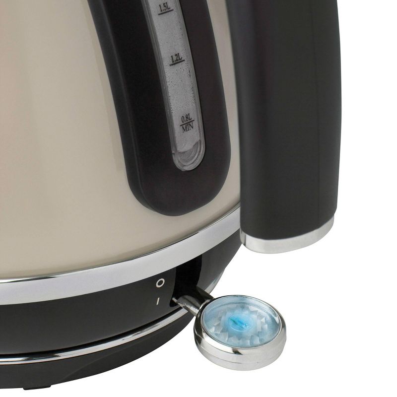 Haden Cotswold 1.7L Stainless Steel Electric Kettle - Beige