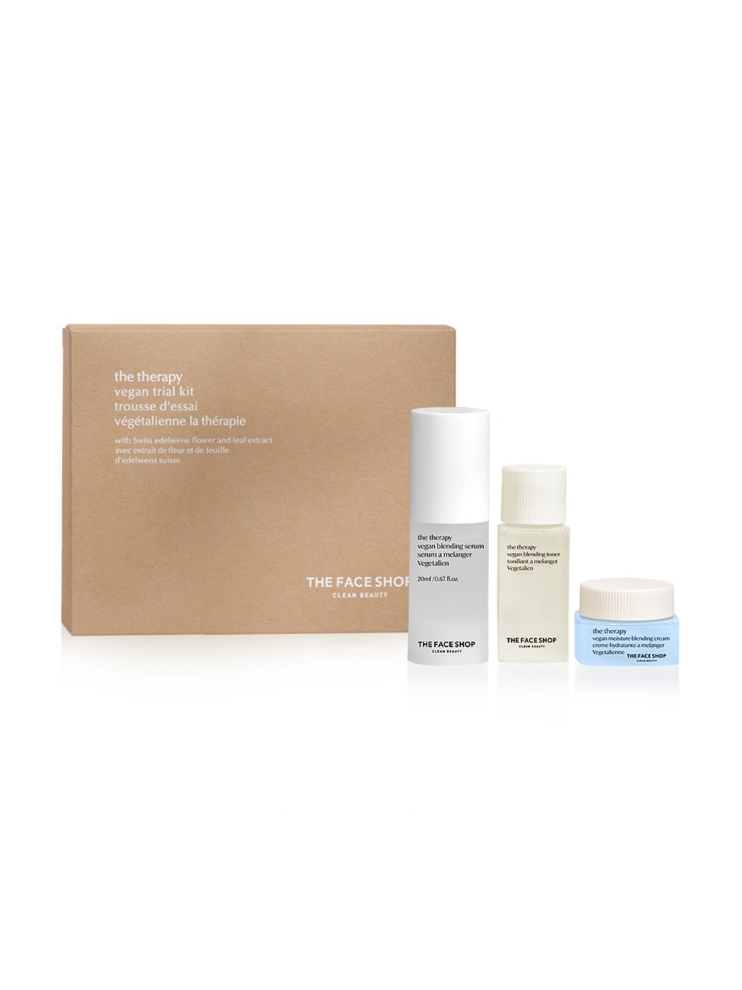 The Face Shop The Therapy Vegan Trial Kit