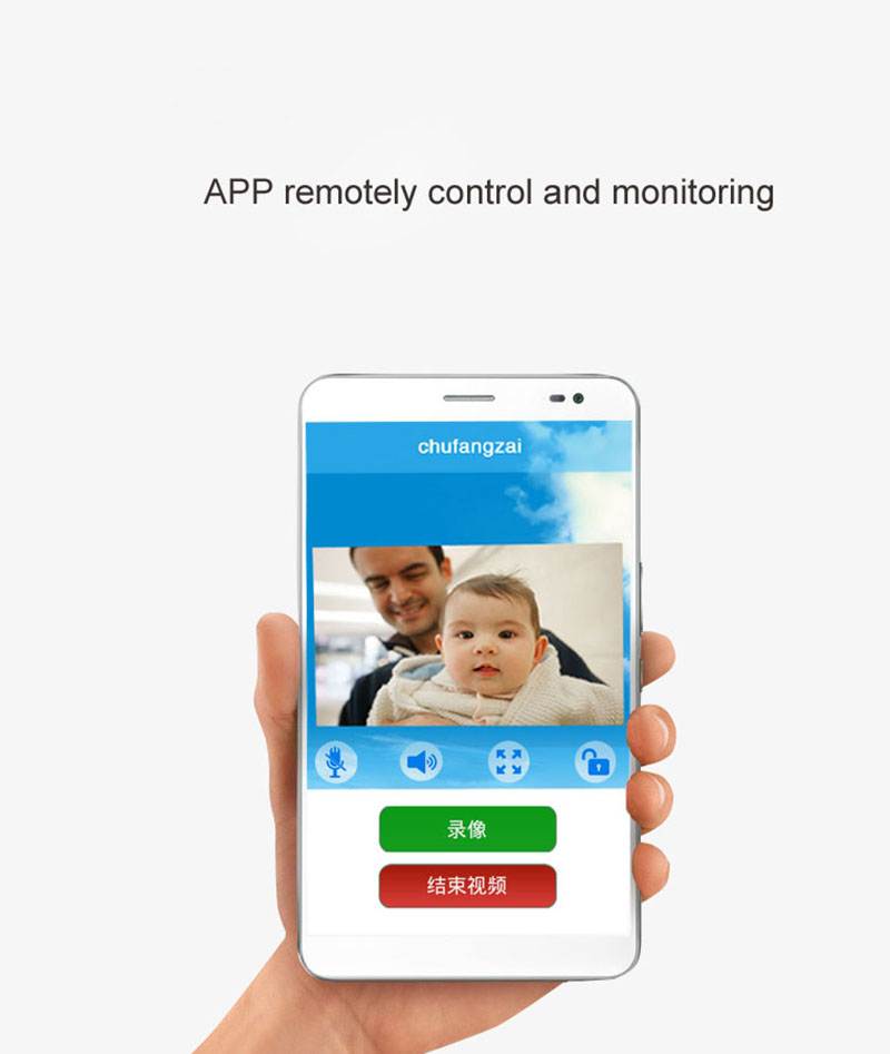 Intelligent Visual Doorbell Wifi Remote Intercom Home Security Multifunction Home Use