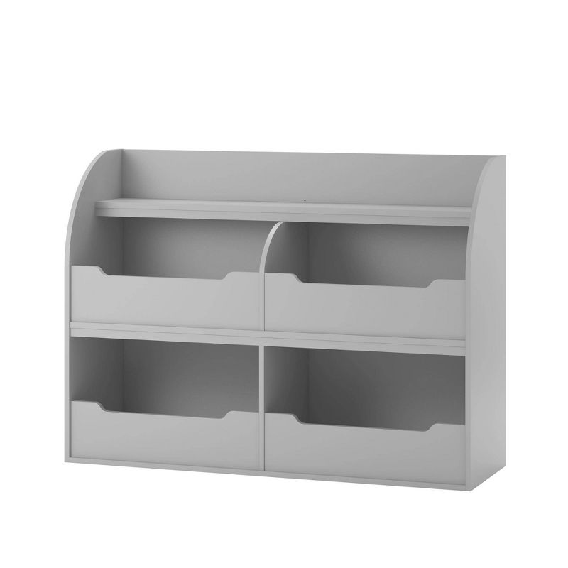 Kids' Dixie Toy Storage Bookcase Gray - Room & Joy