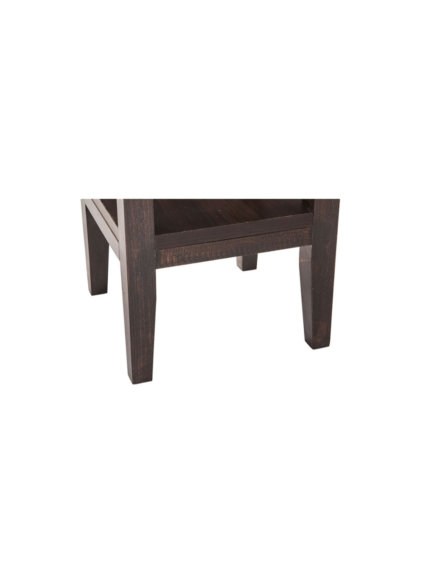Durian Jive Red Solid Wood End Table