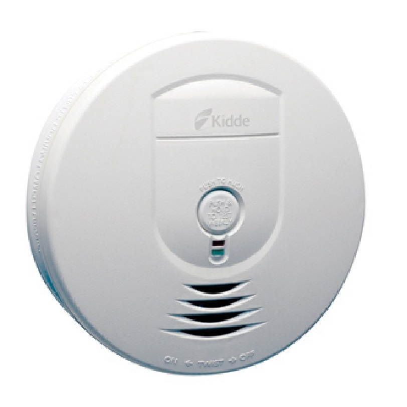 Kidde Fire 0919-9999 Smoke Alarm, Wireless, Ionization Sensor, Battery Powered