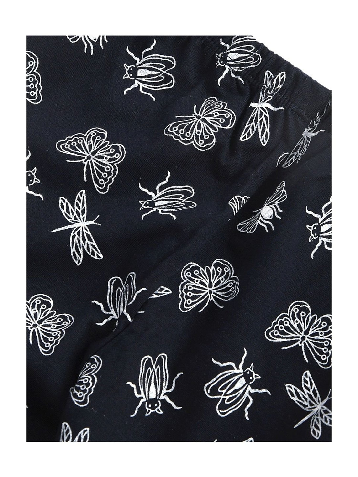 Kids Craft Navy Cotton Printed T-Shirt & Pants