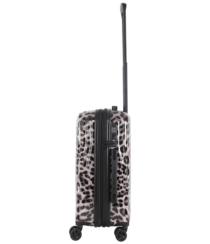 Triforce Ice Pink Leopard Carry-on Spinner