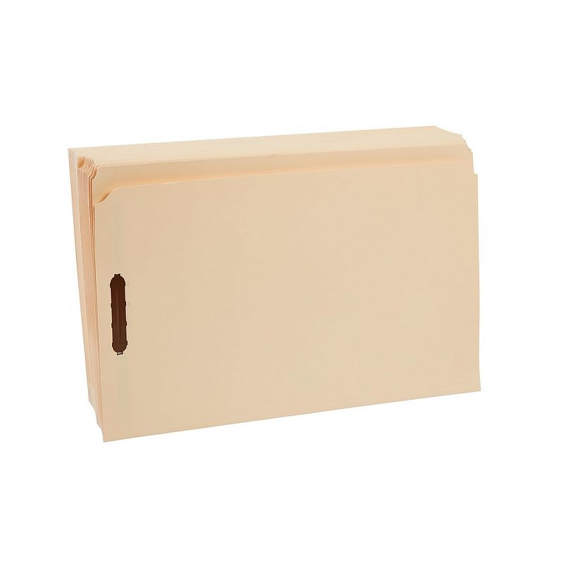 Staples Reinforced Classification Folders Legal Size Manila 50/Box (18699) 812377