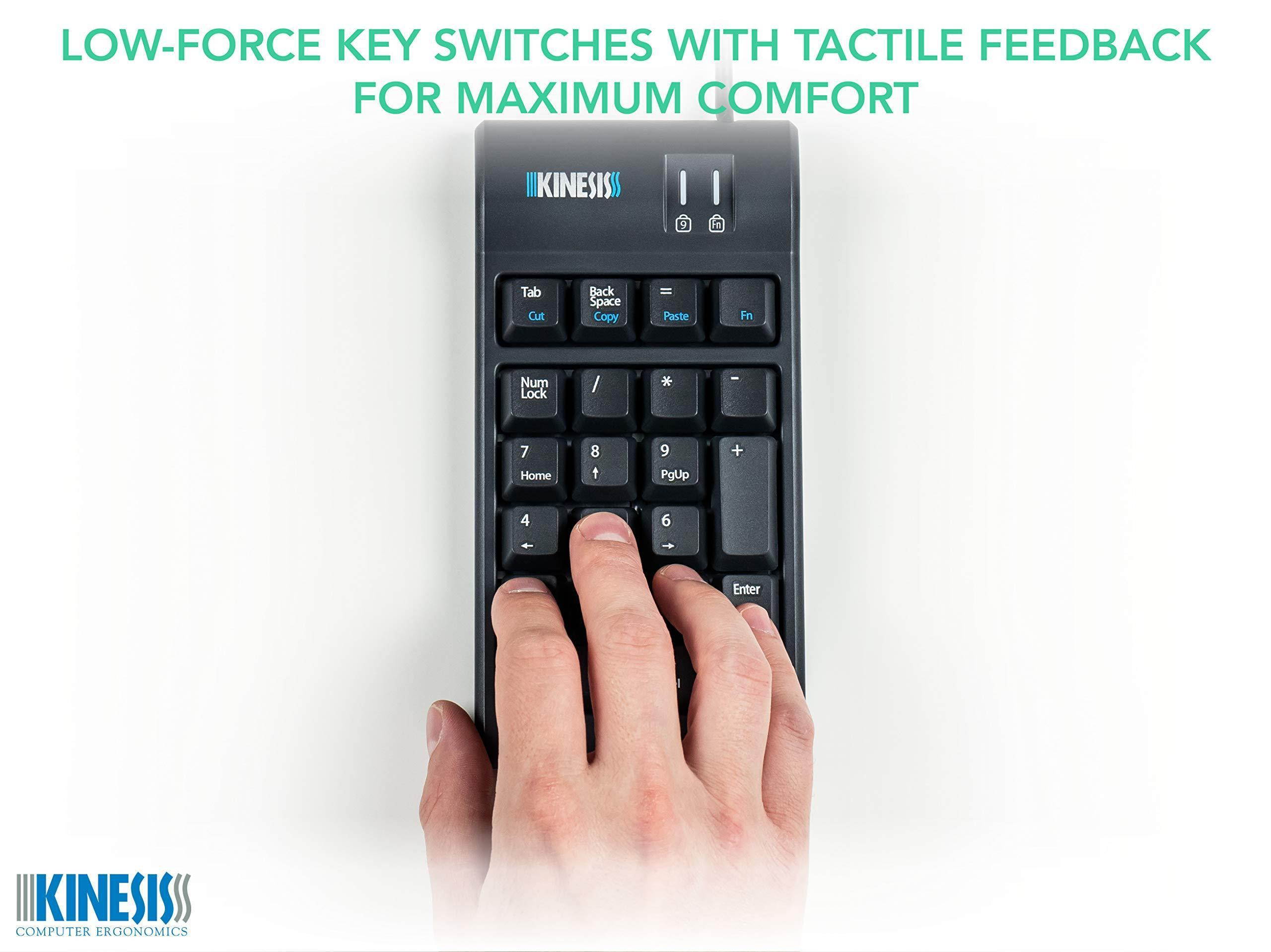 Kinesis Freestyle2 Keypad for PC, AC800HPB-US