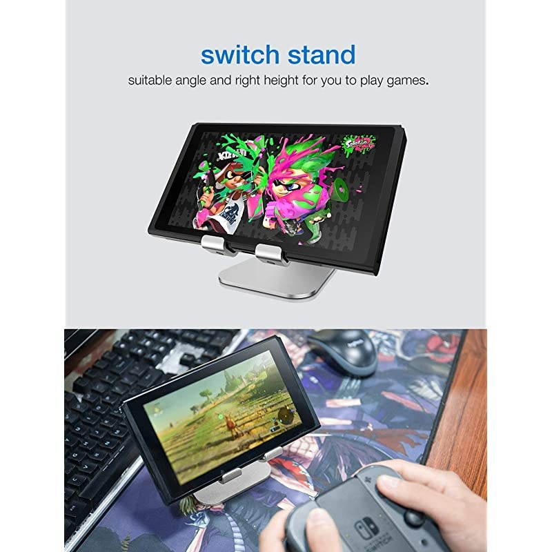 Cell Phone Stand, Tablet Stand Holder for Smartphones iPhone/Samsung Galaxy/LG/Son/Moto/Google Pixel/iPad Mini/iPad Air