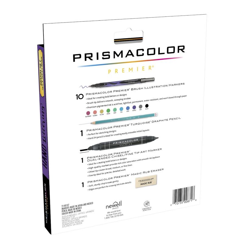 Prismacolor 13ct Hand Lettering Brush Set