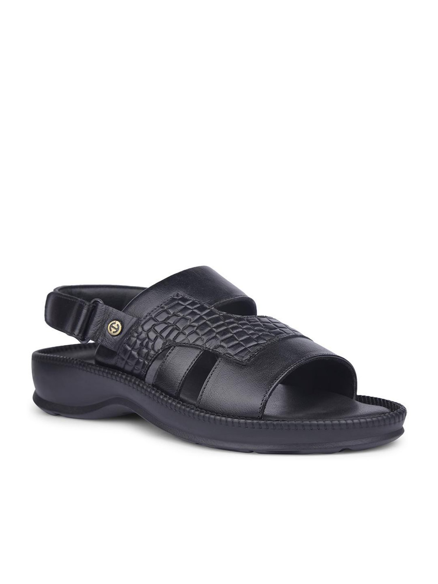 Healers by Liberty Men's Black Back Strap Sandals
