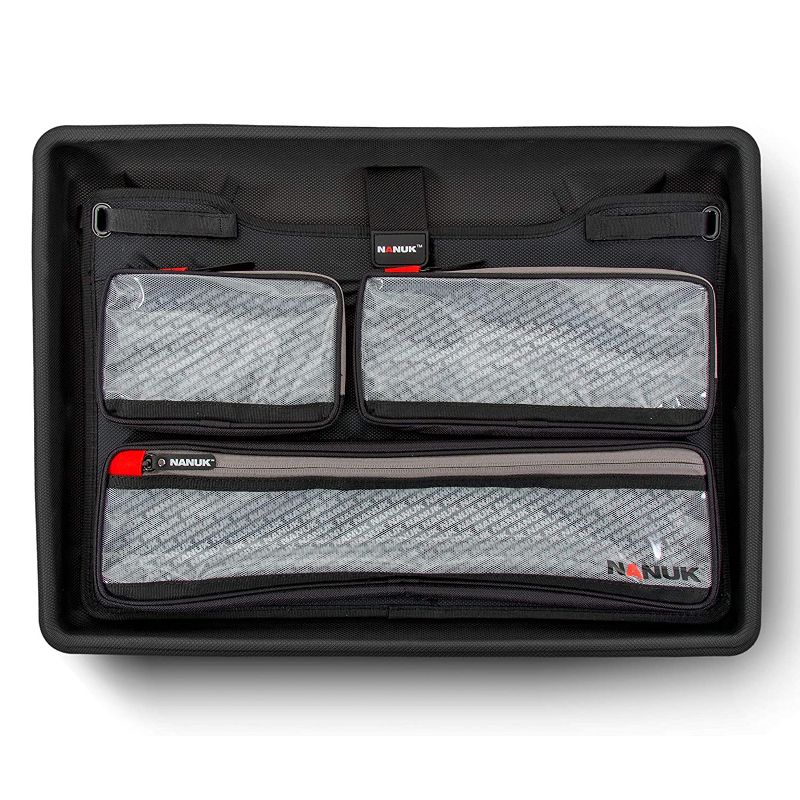 Nanuk 933 Pro Photo Kit Waterproof Protective Hard Carrying Case with Padded Dividers and Lid Organizer, Orange