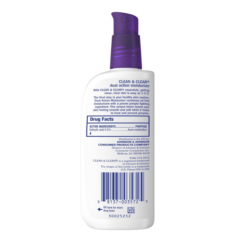 Clean & Clear Essentials Dual Action Facial Moisturizer - 4 fl oz