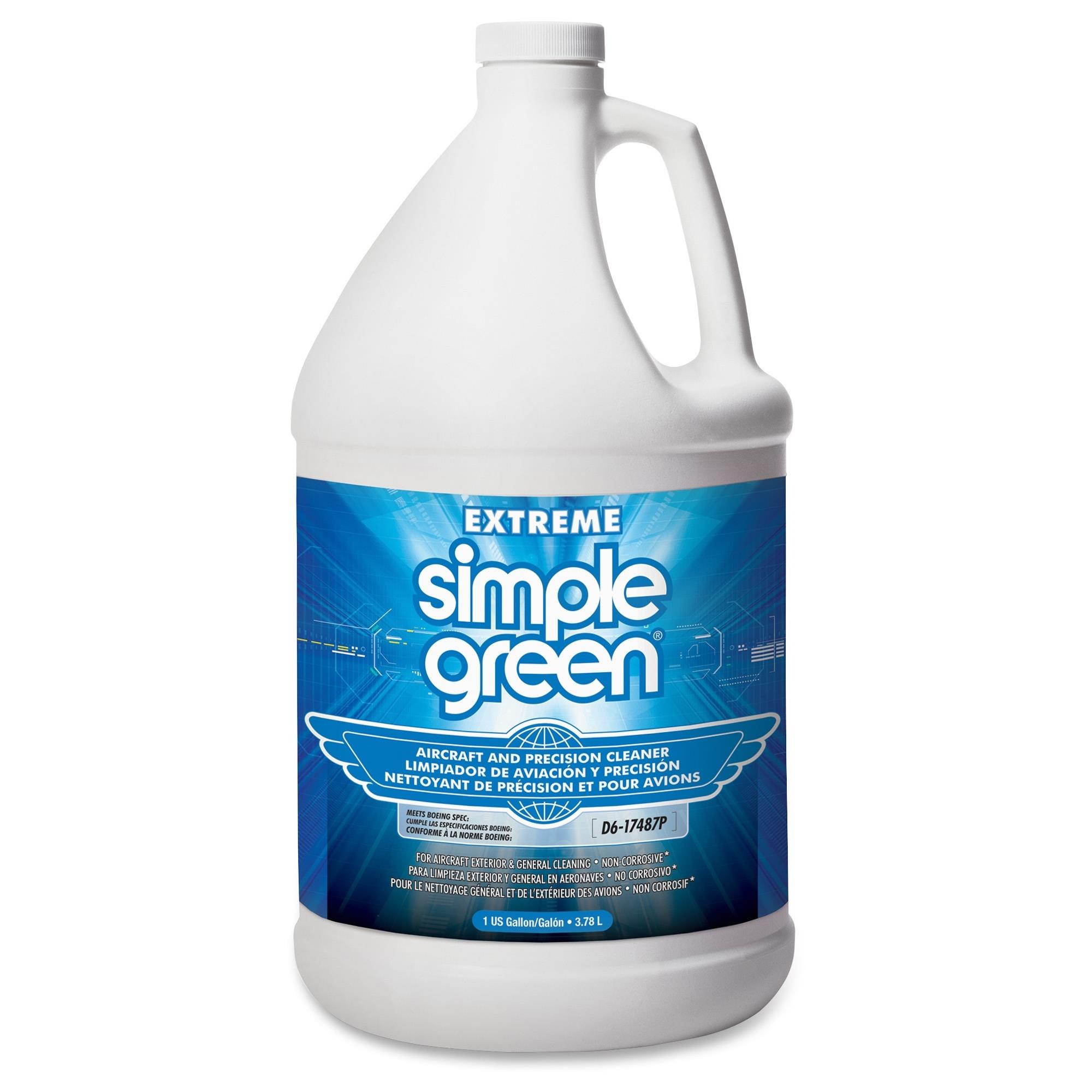 Simple Green 13406 Extreme Aircraft/Precision Cleaner - 1 gal - Unscented - 1 Each - Clear