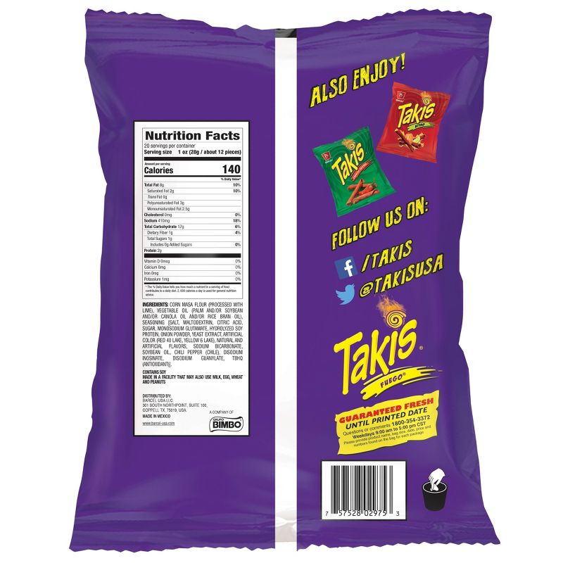 Takis Fiesta Size Fuego - 20oz