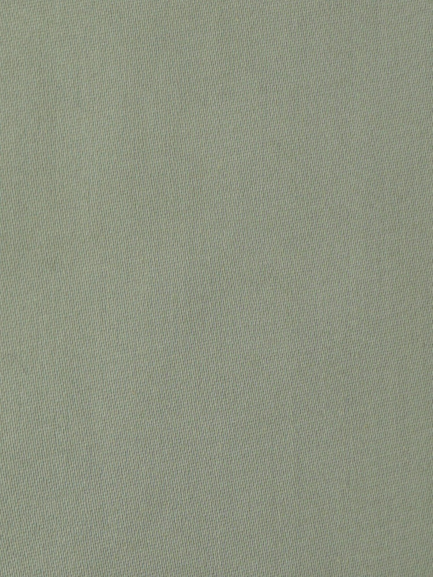 SEJ by Nisha Gupta Solid Green 300 TC Cotton King Bed Sheet with 2 Pillow Covers