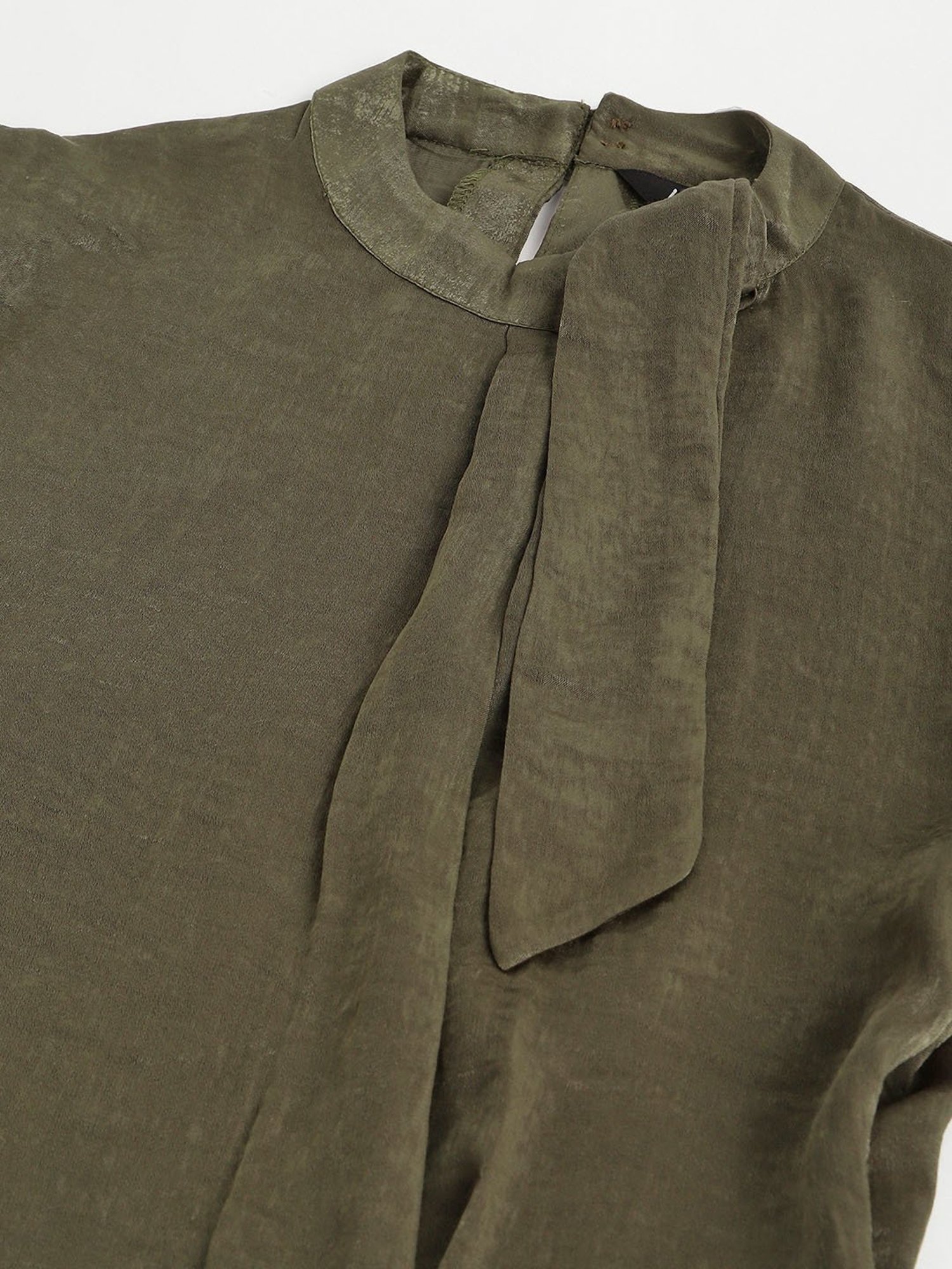 Latin Quarters Olive Top